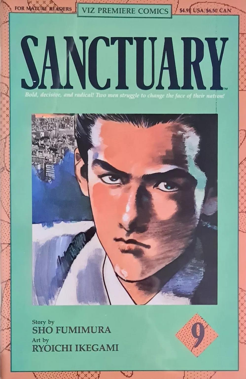 Sanctuary #9 comic cover