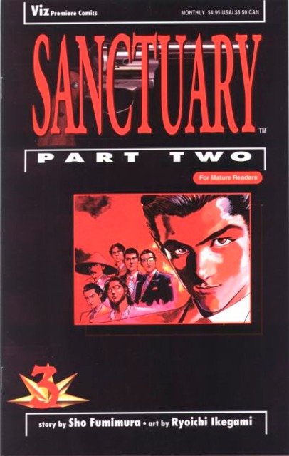 Sanctuary Part Two #3 comic cover