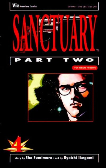 Sanctuary Part Two #4 comic cover