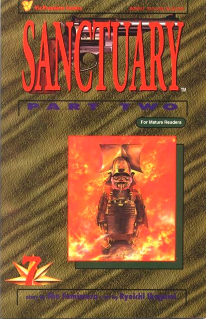 Sanctuary Part Two #7 comic cover