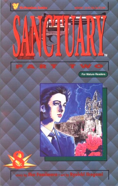Sanctuary Part Two #8 comic cover