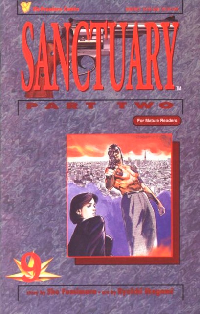 Sanctuary Part Two #9 comic cover