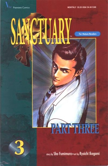 Sanctuary Part Three #3 comic cover