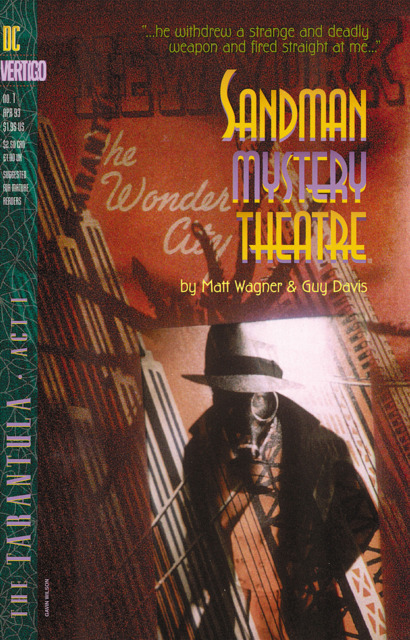 Sandman Mystery Theatre #1 comic cover