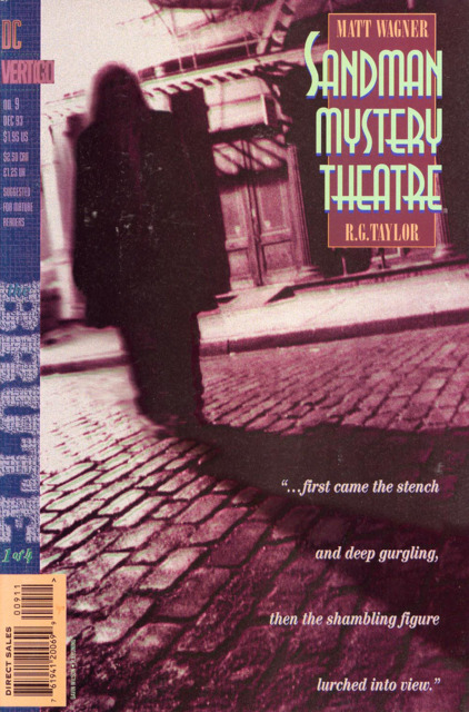 Sandman Mystery Theatre #9 comic cover
