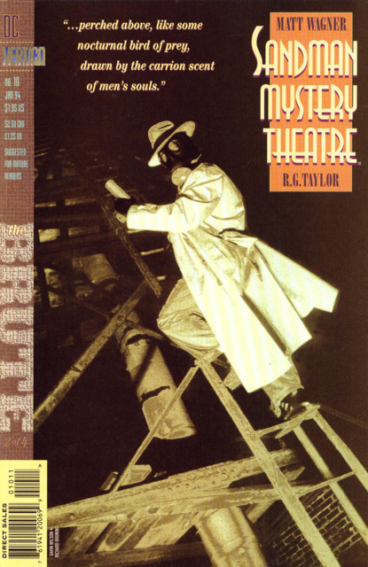 Sandman Mystery Theatre #10 comic cover