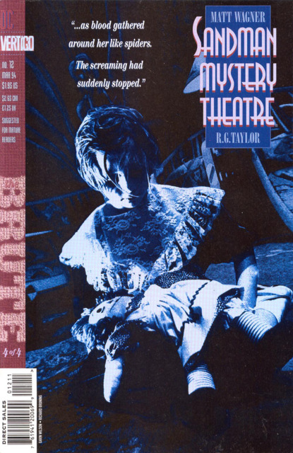 Sandman Mystery Theatre #12 comic cover
