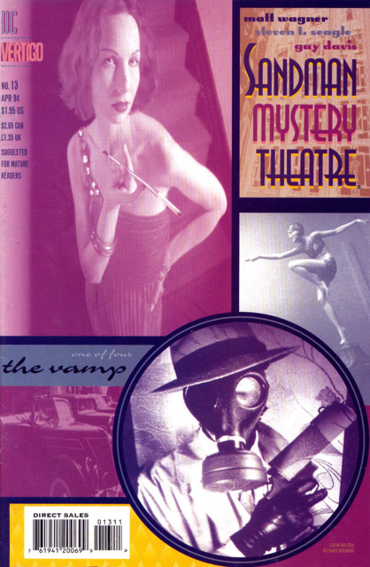 Sandman Mystery Theatre #13 comic cover