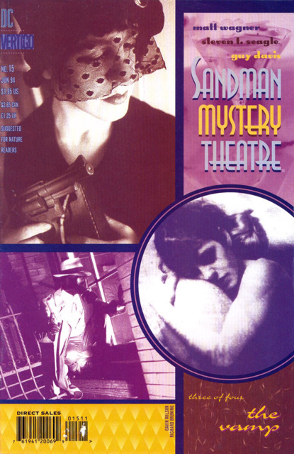Sandman Mystery Theatre #15 comic cover