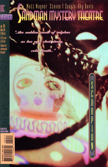 Sandman Mystery Theatre #20 comic cover