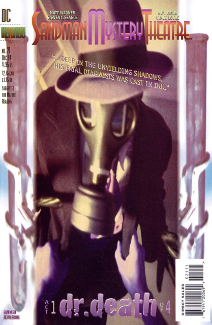 Sandman Mystery Theatre #21 comic cover