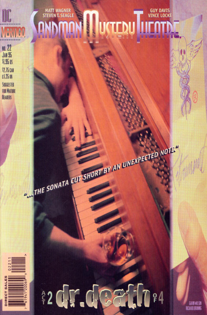 Sandman Mystery Theatre #22 comic cover