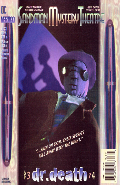Sandman Mystery Theatre #23 comic cover
