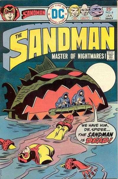Sandman #6 comic cover