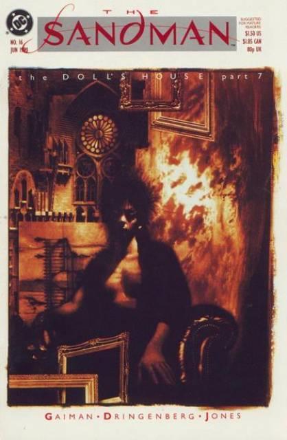 Neil Gaiman The Sandman #16 comic cover