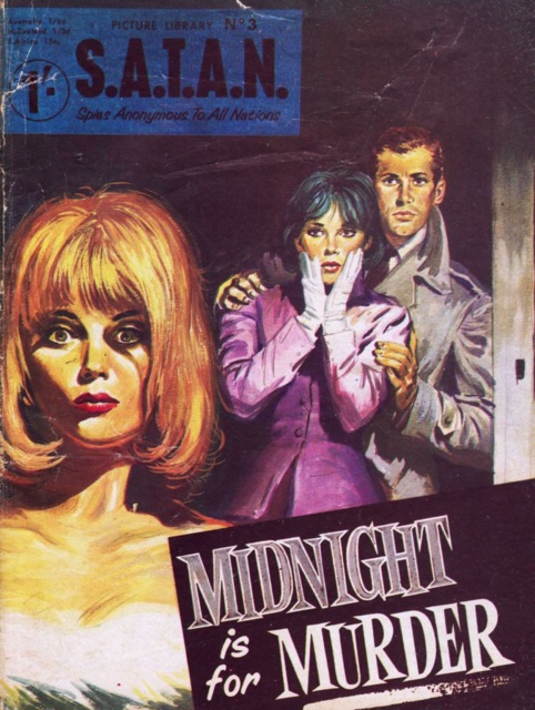 SATAN Picture Library #3 comic cover