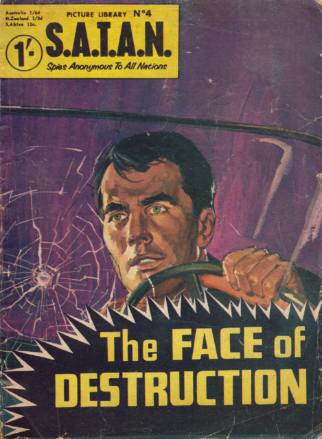 SATAN Picture Library #7 comic cover