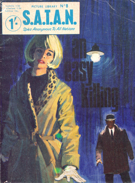 SATAN Picture Library #8 comic cover