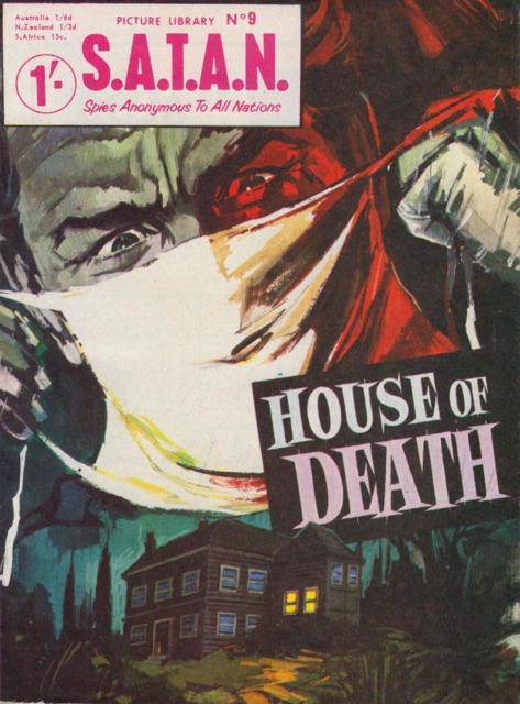 SATAN Picture Library #9 comic cover