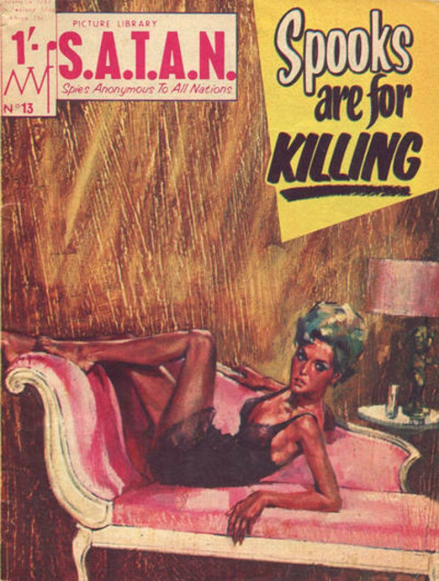 SATAN Picture Library #13 comic cover