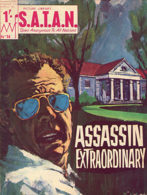 SATAN Picture Library #14 comic cover