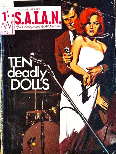 SATAN Picture Library #15 comic cover