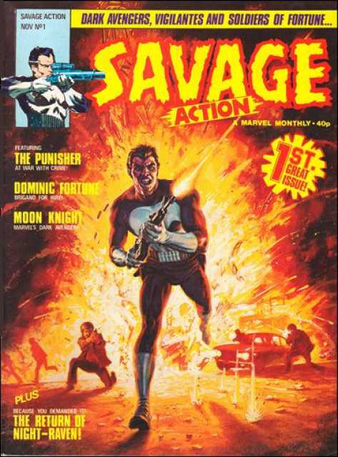 Savage Action #1 comic cover