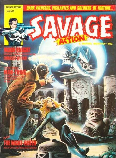 Savage Action #3 comic cover