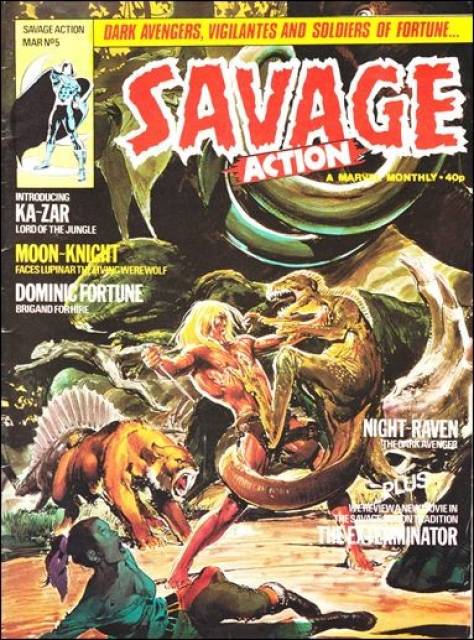 Savage Action #5 comic cover