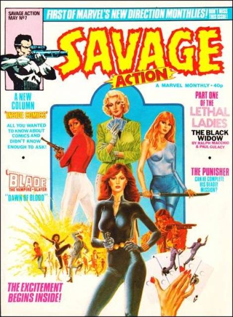 Savage Action #7 comic cover