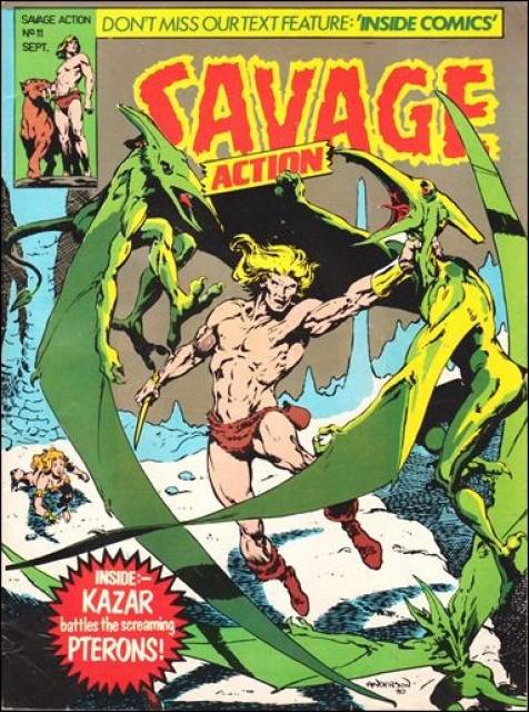 Savage Action #11 comic cover