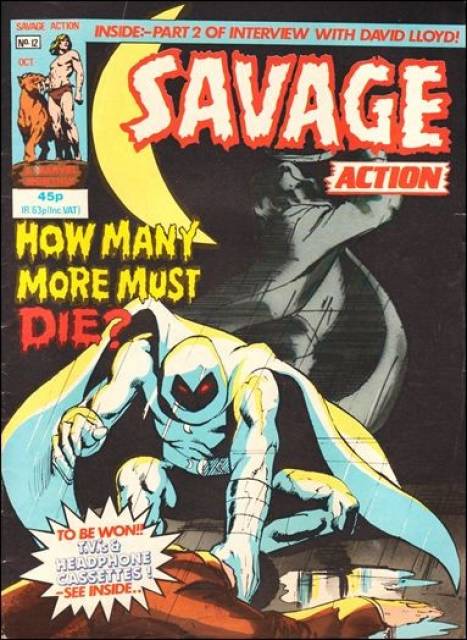 Savage Action #12 comic cover