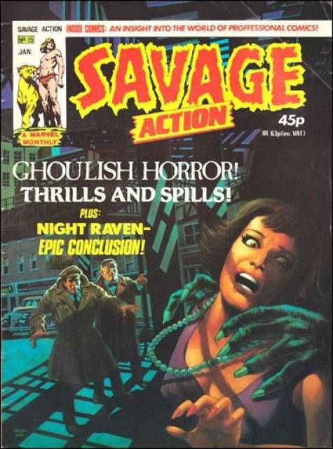 Savage Action #15 comic cover