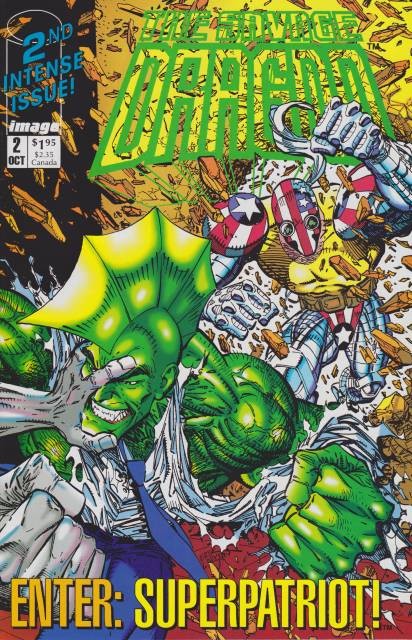 Savage Dragon Vol 1 #2 comic cover