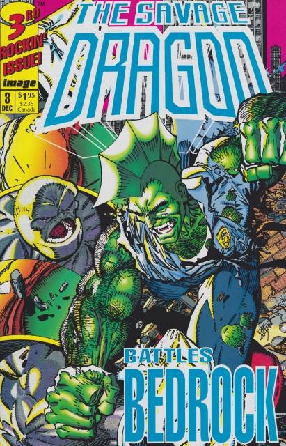 Savage Dragon Vol 1 #3 comic cover