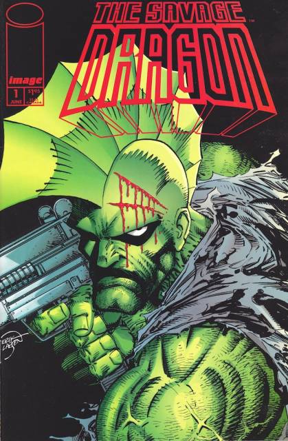 Savage Dragon Vol 2 #1 comic cover