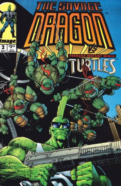 Savage Dragon Vol 2 #2 comic cover