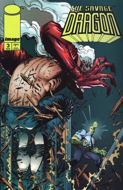 Savage Dragon Vol 2 #3 comic cover