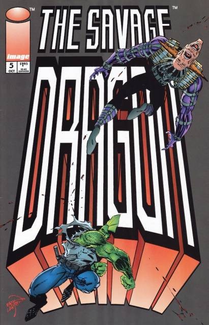 Savage Dragon Vol 2 #5 comic cover
