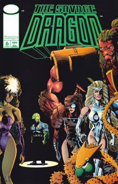 Savage Dragon Vol 2 #6 comic cover