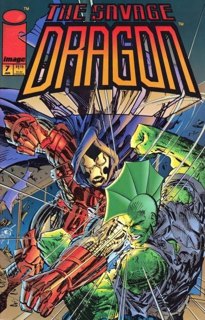 Savage Dragon Vol 2 #7 comic cover