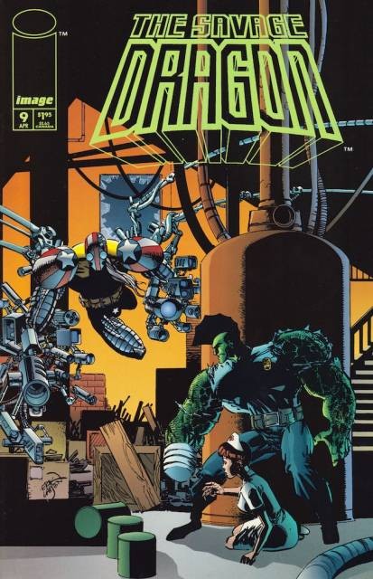 Savage Dragon Vol 2 #9 comic cover