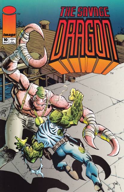 Savage Dragon Vol 2 #10 comic cover