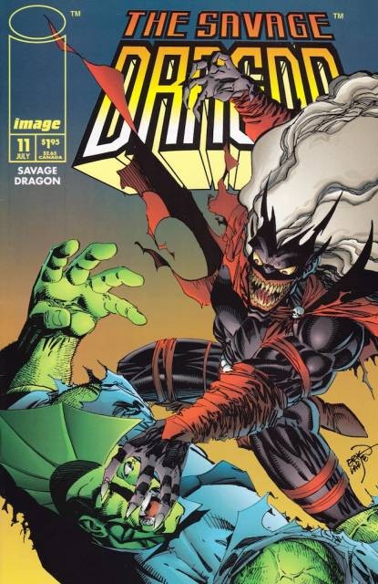 Savage Dragon Vol 2 #11 comic cover