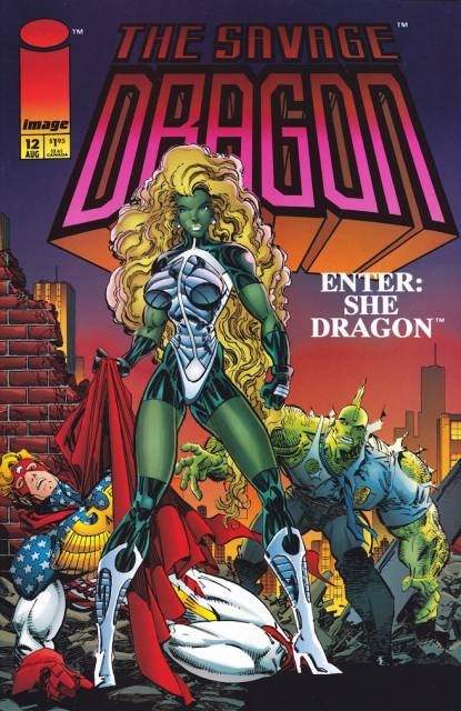 Savage Dragon Vol 2 #12 comic cover