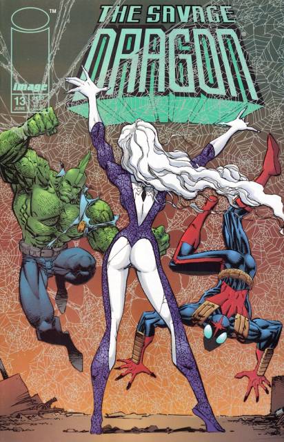 Savage Dragon Vol 2 #13 comic cover