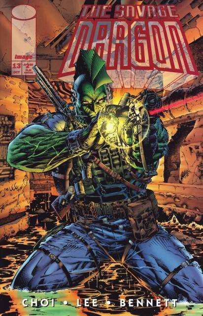 Savage Dragon Vol 2 #13 variant A comic cover