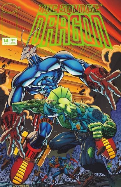 Savage Dragon Vol 2 #14 comic cover