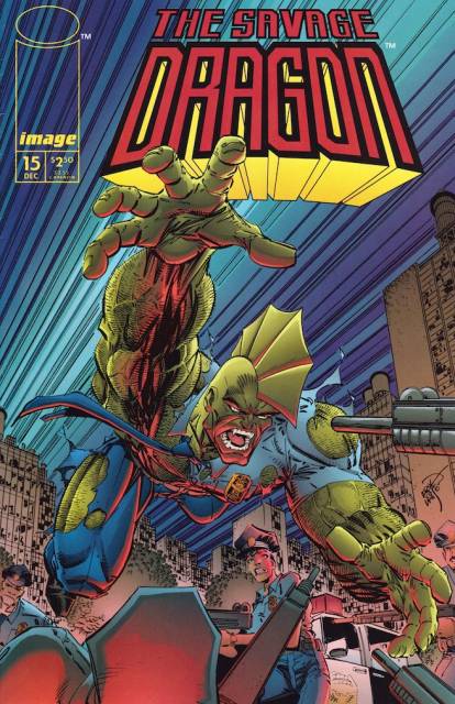 Savage Dragon Vol 2 #15 comic cover