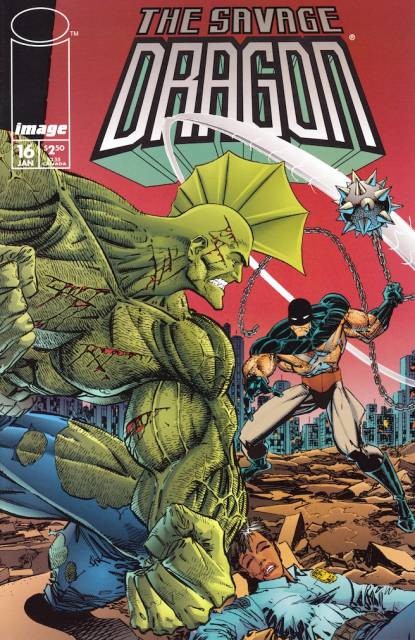Savage Dragon Vol 2 #16 comic cover